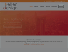 Tablet Screenshot of kellerdesign.net